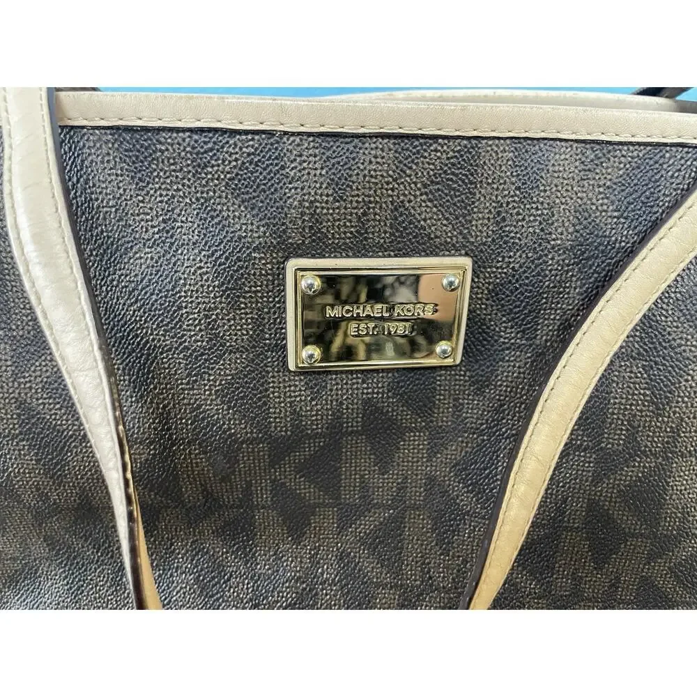 Michael Kors Diaper Bag with changing pad and shoulder strap